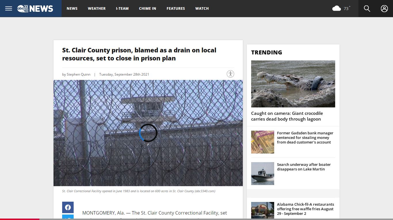 St. Clair County prison, blamed as a drain on local resources, set to ...